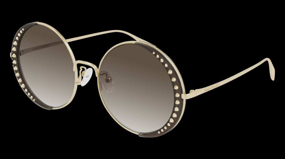 Alexander McQueen AM0311S Sunglasses - Luxury Designer Shades for Men & Women | Perfect for Outdoor Activities, Travel & Fashion Statements