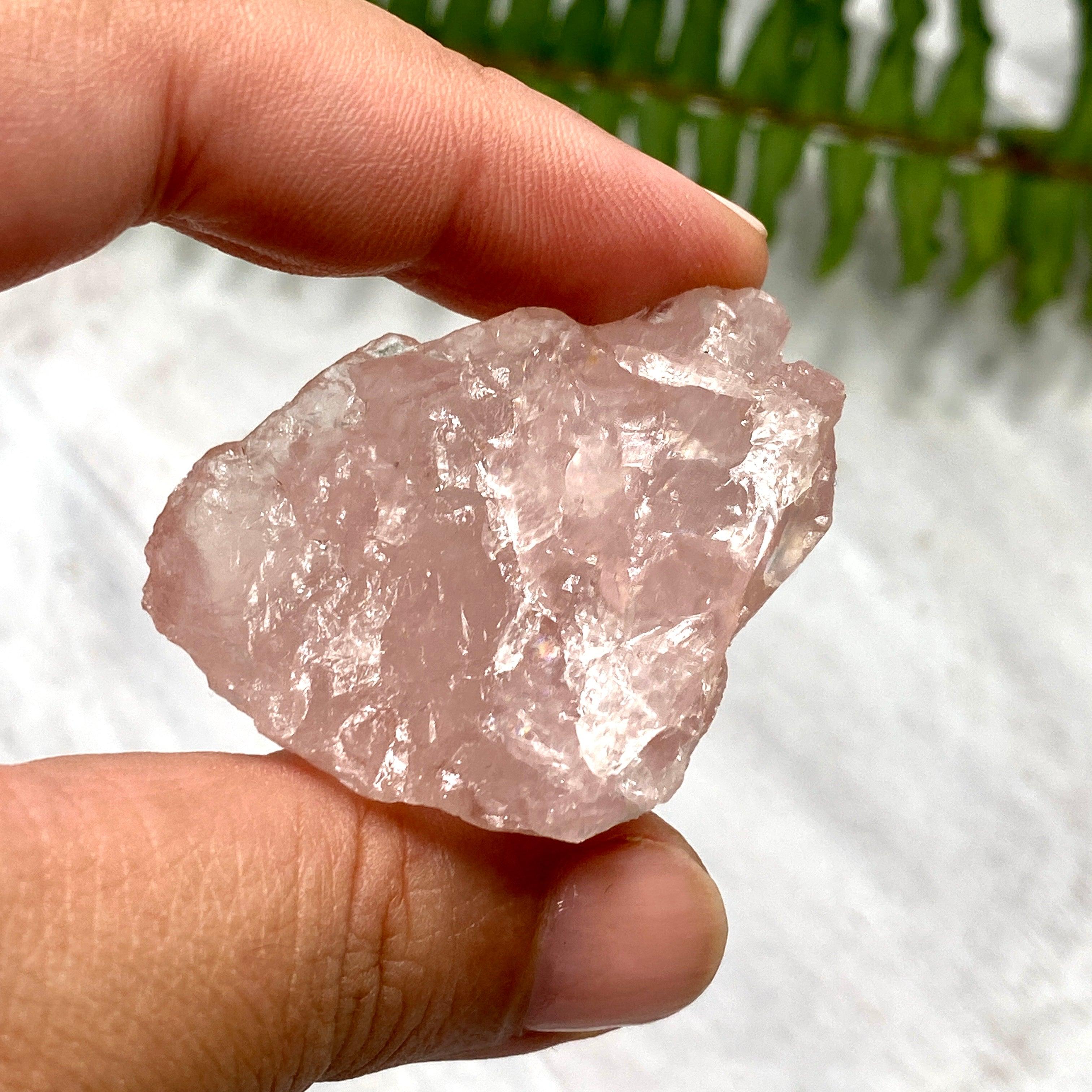 Natural Rose Quartz Raw Stone - Healing Crystal for Love, Positivity & Emotional Balance | Perfect for Meditation, Home Decor & Spiritual Gifts