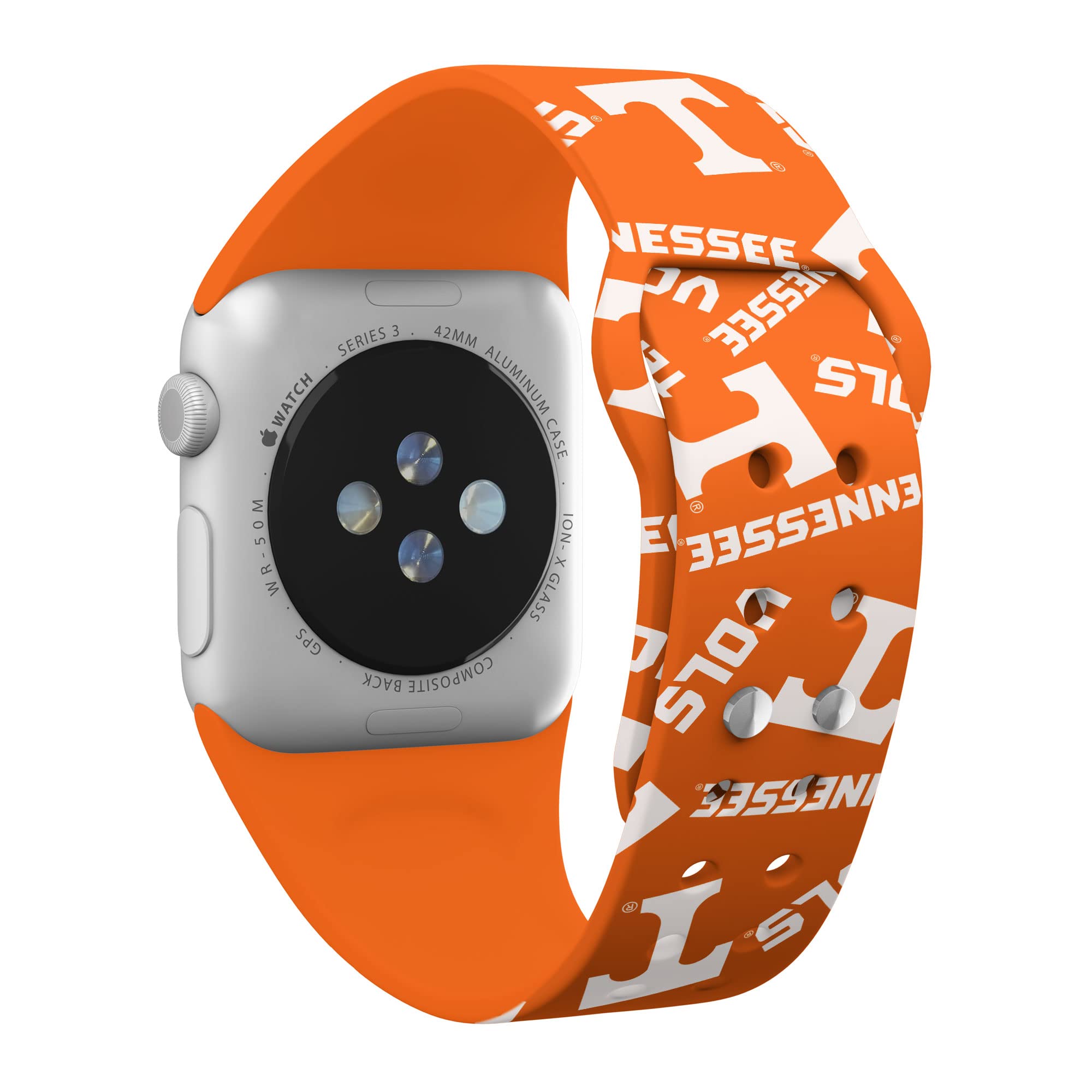 Tennessee Volunteers HD Watch Band Compatible with Apple Watch - Stylish & Durable for Game Days, Workouts & Everyday Wear