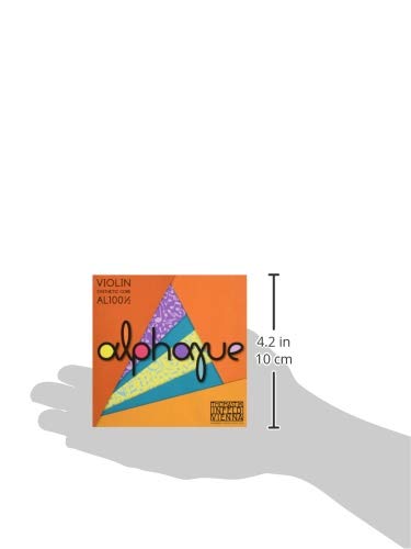 Thomastik-Infeld Alphayue 1/2 Size Violin Strings Set - AL100 1/2 - Premium Quality for Student & Intermediate Players - Perfect for Practice, Performances & Orchestra Use