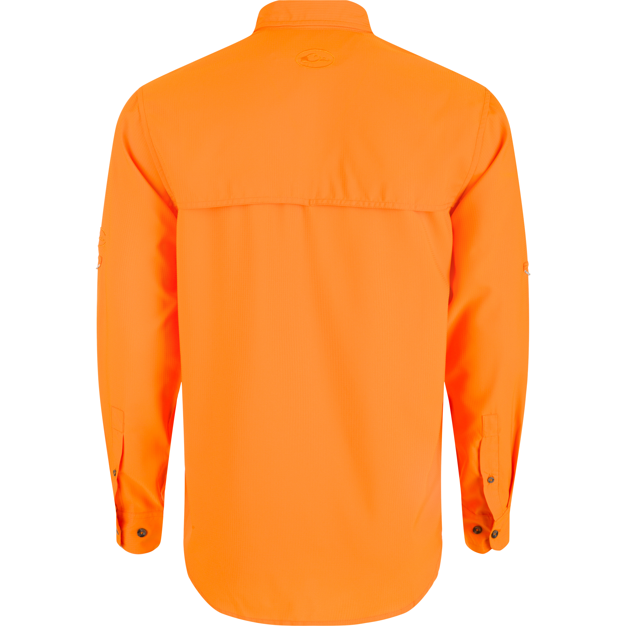 Tennessee Frat Dobby Solid Long Sleeve Shirt for Men | Comfortable Cotton Button Down Casual Shirt | Perfect for College, Party & Everyday Wear
