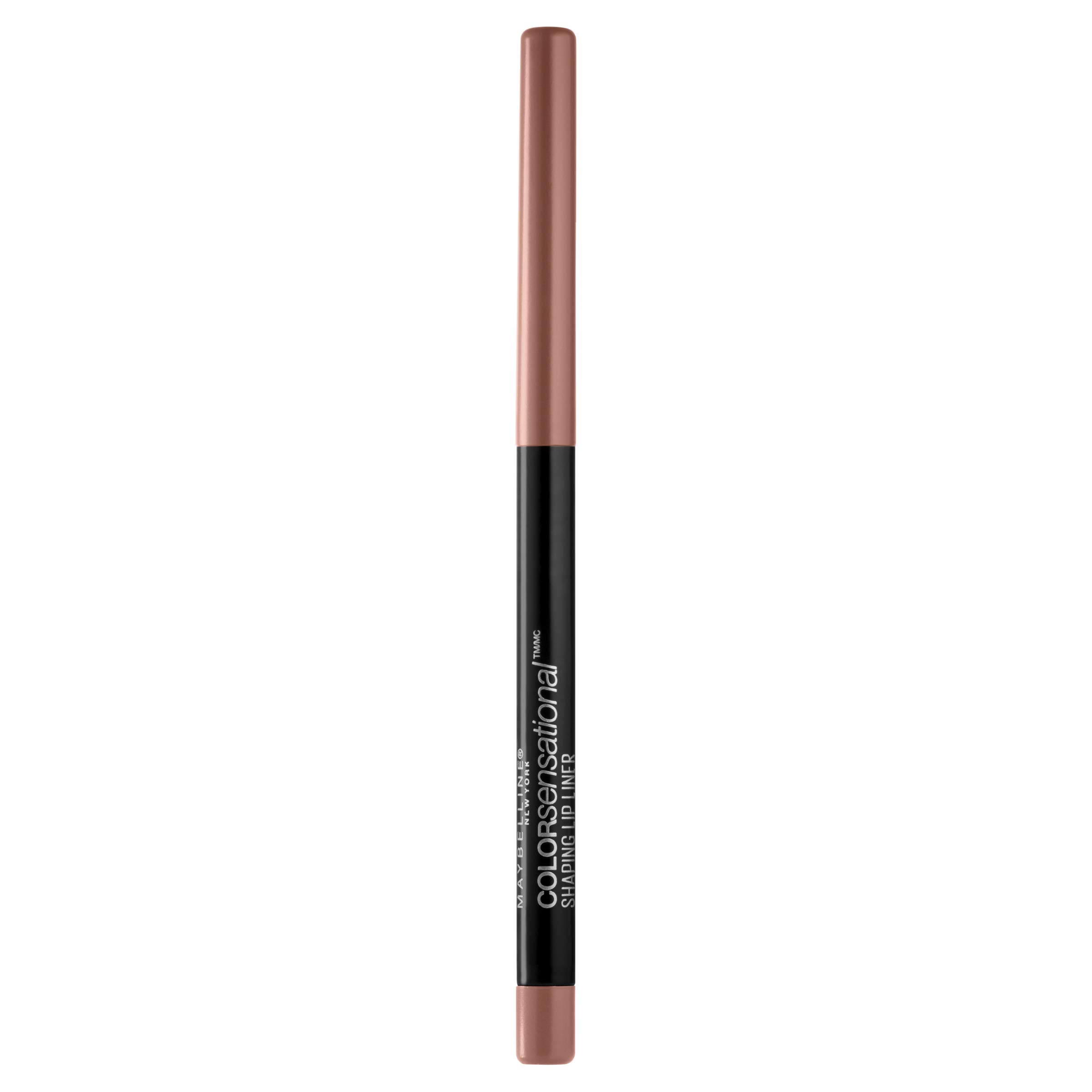 Maybelline Color Sensational Shaping Lip Liner - Self-Sharpening Tip, Beige Babe Nude Shade, 1 Count | Perfect for Everyday Wear & Makeup Looks