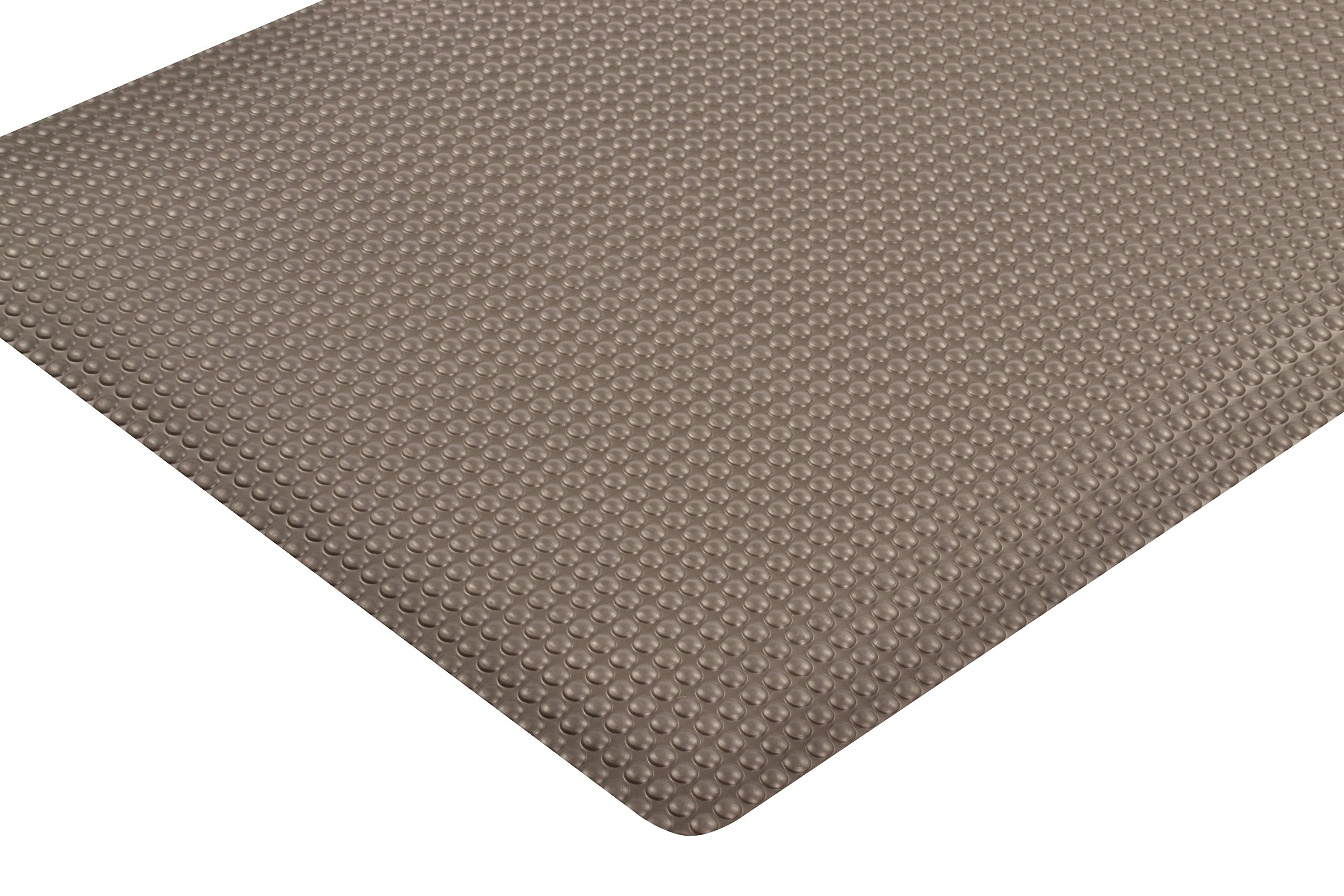 Notrax 482 Bubble Trax® Anti-Fatigue Safety Mat - 3' x 5' Black Floor Mat for Home, Office & Commercial Use - Comfortable Standing Mat for Workstations, Kitchens & High-Traffic Areas