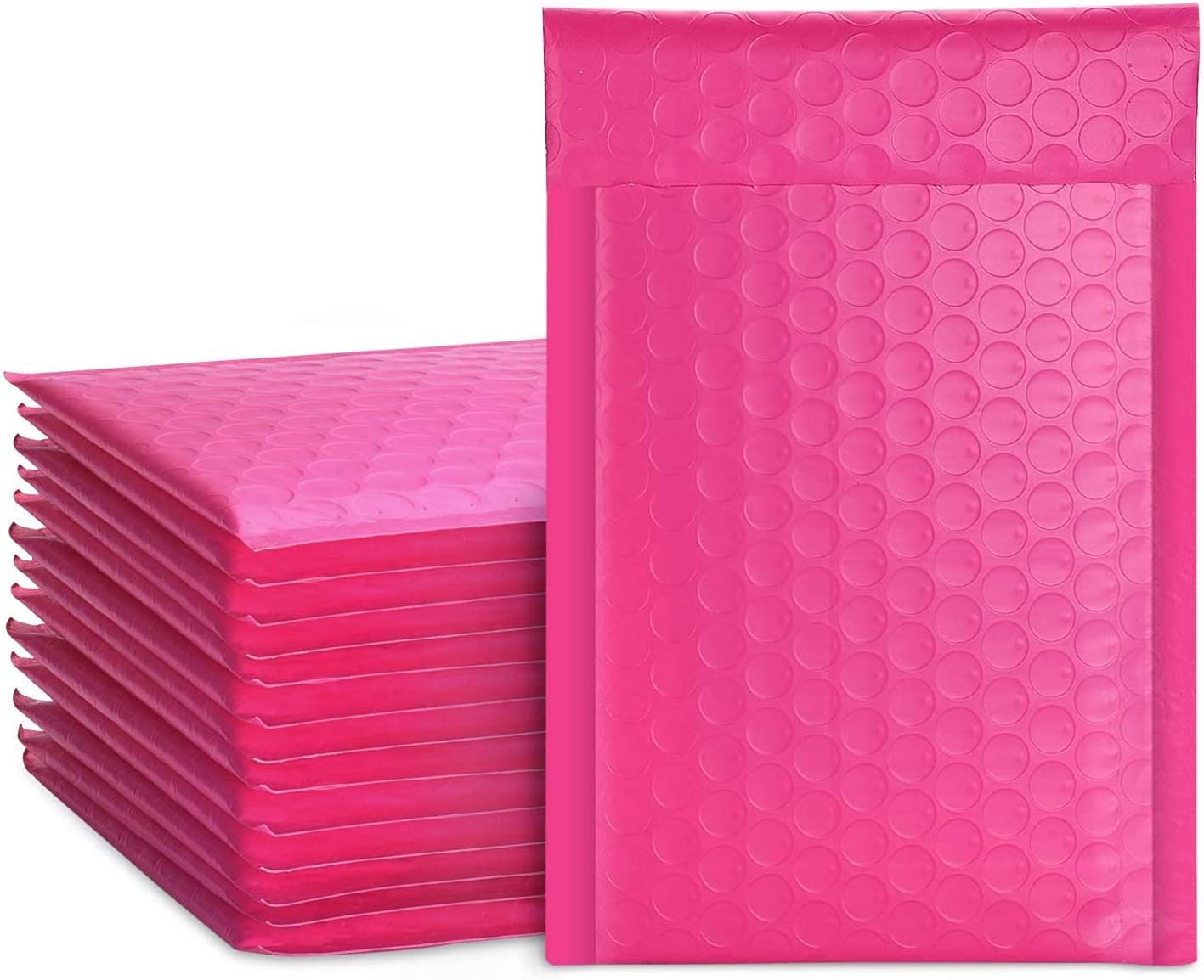 4x8 Inch Bubble Mailers - 50 Pack Padded Envelopes for Shipping, Waterproof & Tear-Resistant - Perfect for Ecommerce, Small Business, and Online Sellers (Use for Jewelry, Books, Electronics & More)