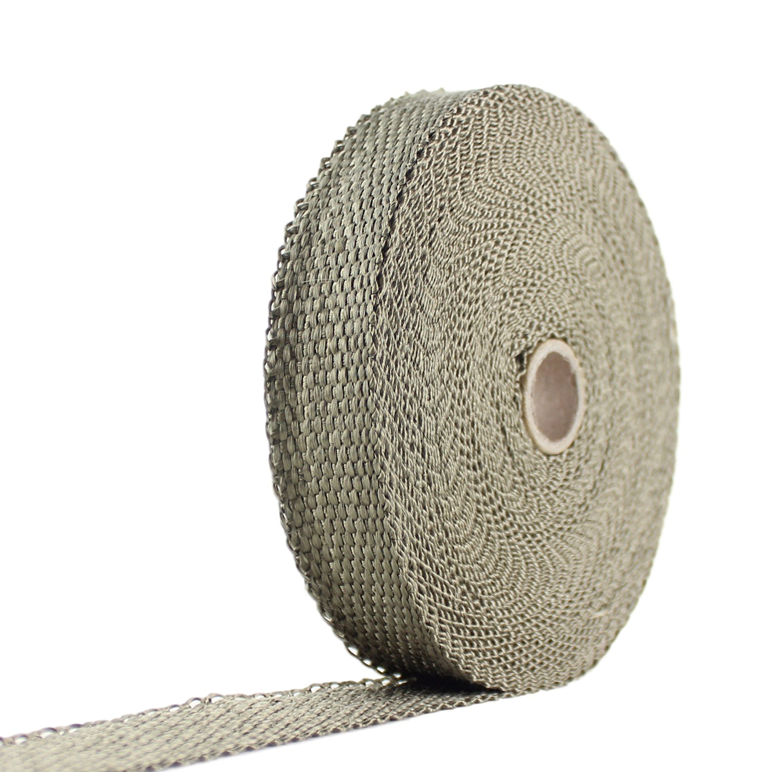 High-Temperature Exhaust Pipe Wrap & Heat Shield Tape - Fiberglass, Basalt (Titanium), Vermiculite or Foil Faced Options for Automotive, Motorcycle & Marine Engine Protection - Perfect for Racing, Off-Road & Performance Upgrades