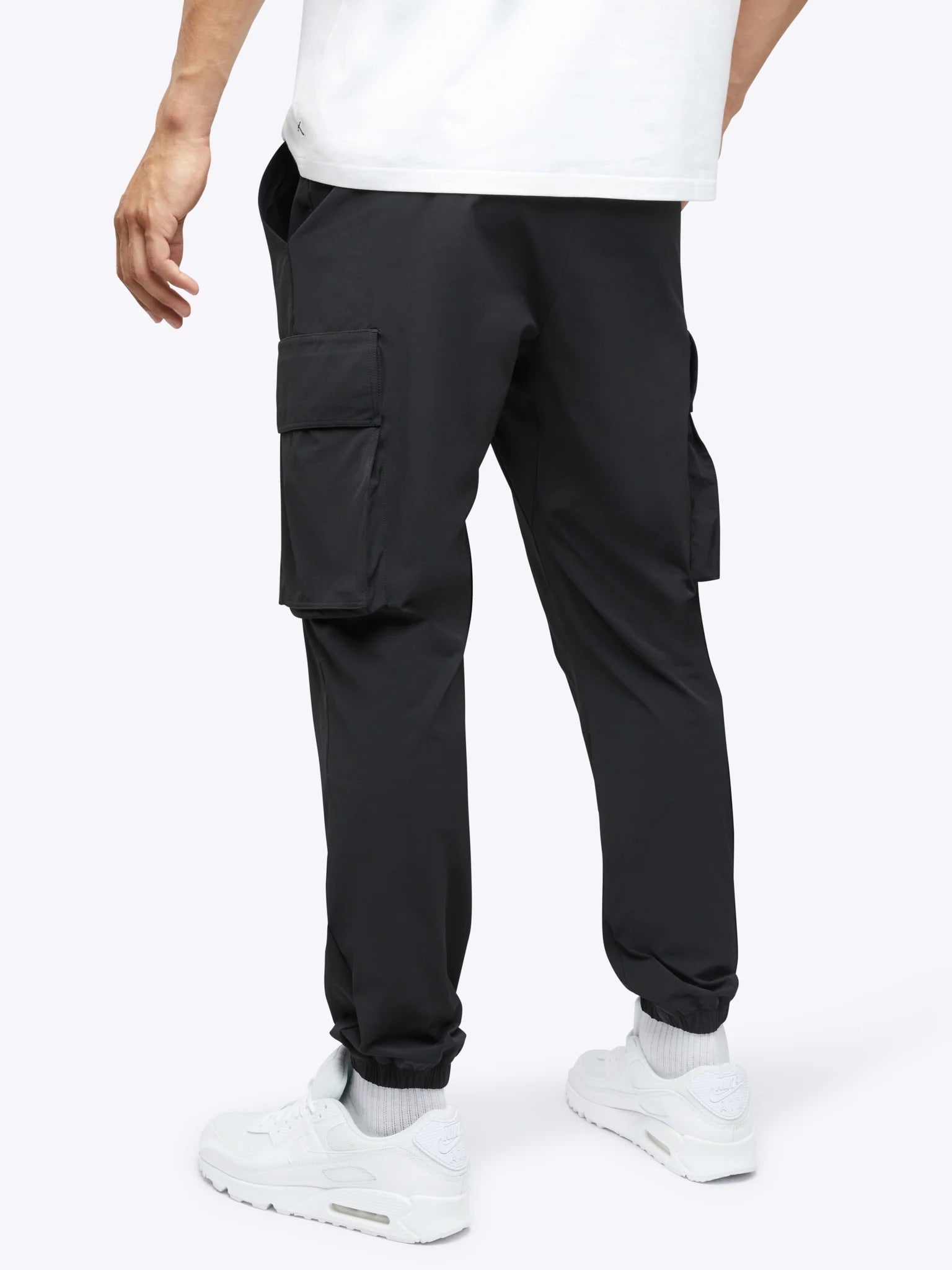 Traverse Cargo Jogger Pants for Men - Lightweight Comfortable Workout & Travel Joggers with Multiple Pockets - Perfect for Gym, Running, Hiking and Casual Wear