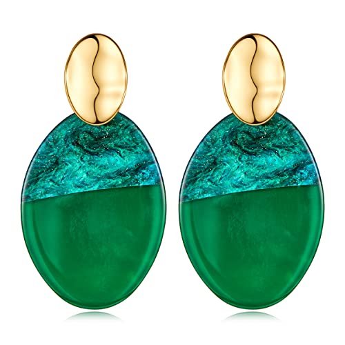 Fashion Green Earrings