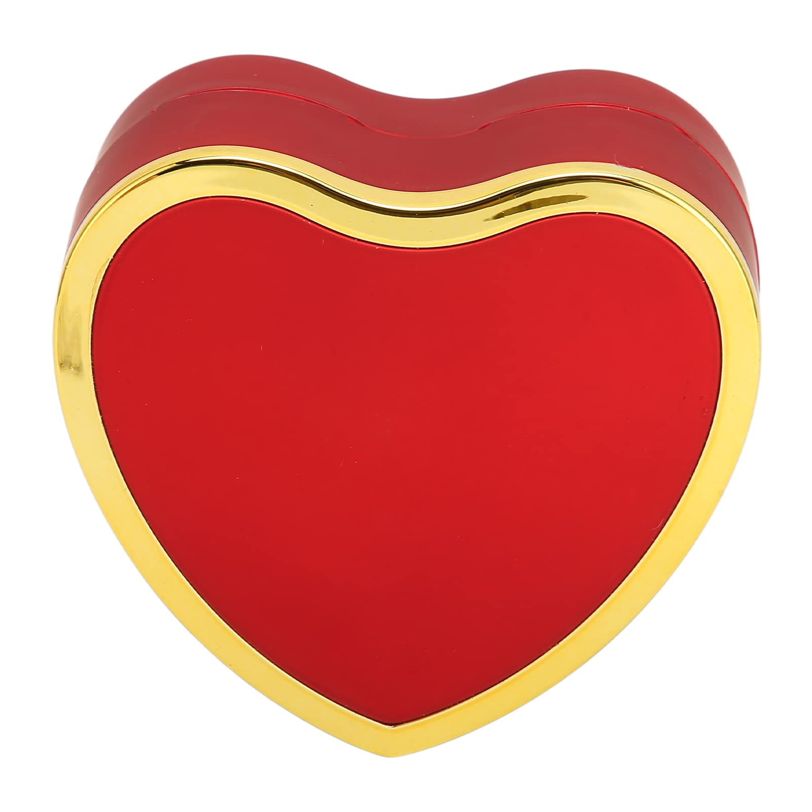 Heart-Shaped Jewelry Gift Box with Flocking for Wedding & Birthday Gifts