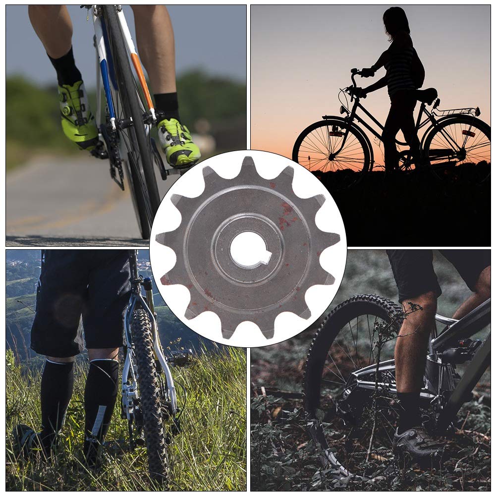 13T Bike Sprocket - Lightweight Small Chain Sprocket with Smooth Performance | Durable Pinion Gear for Easy Installation | Perfect for Road Bikes, Mountain Bikes & BMX Cycling Accessories