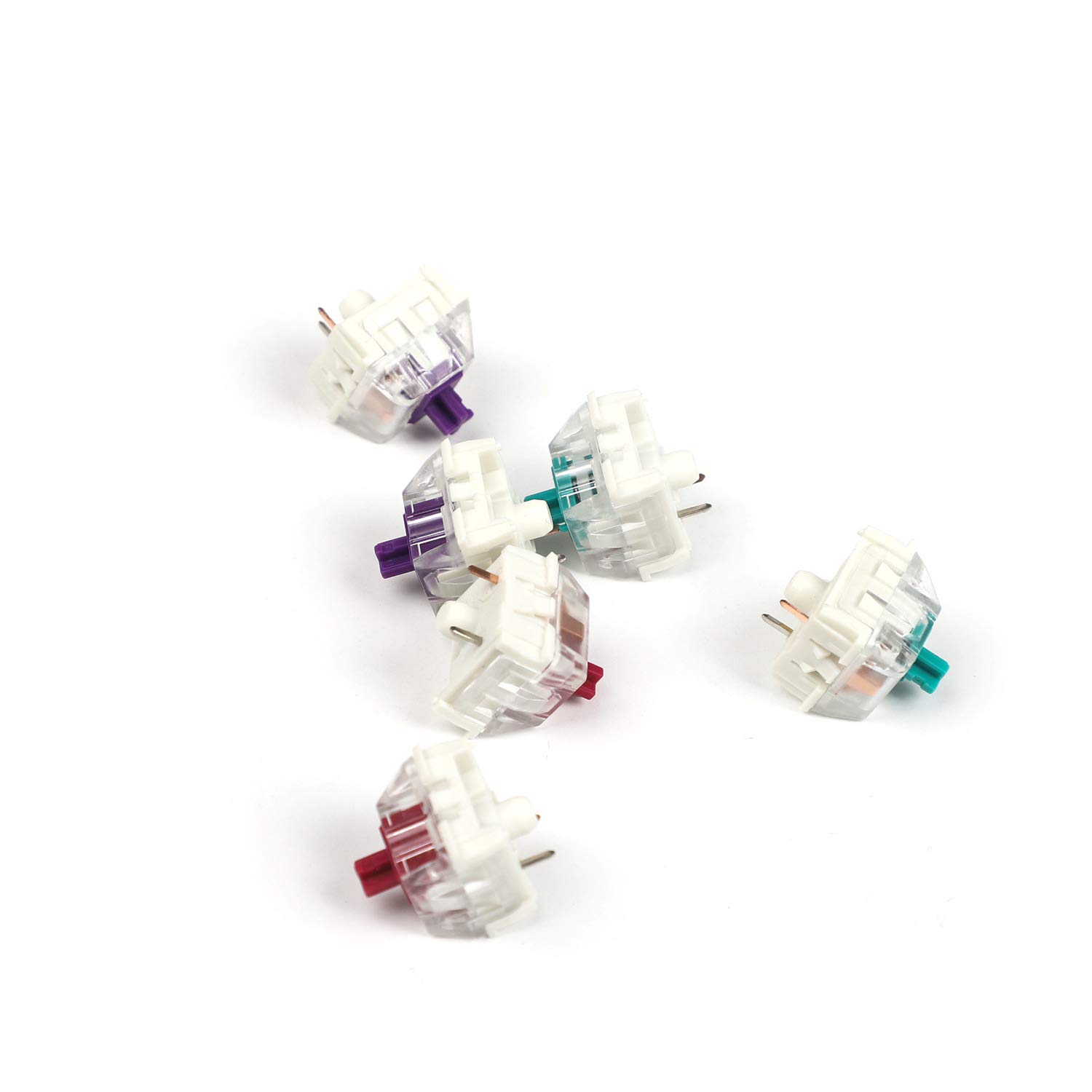 RGB Mechanical Keyboard Switches - Gold/Silver/Copper for Gaming