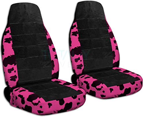 Pink-Black Cow & Black