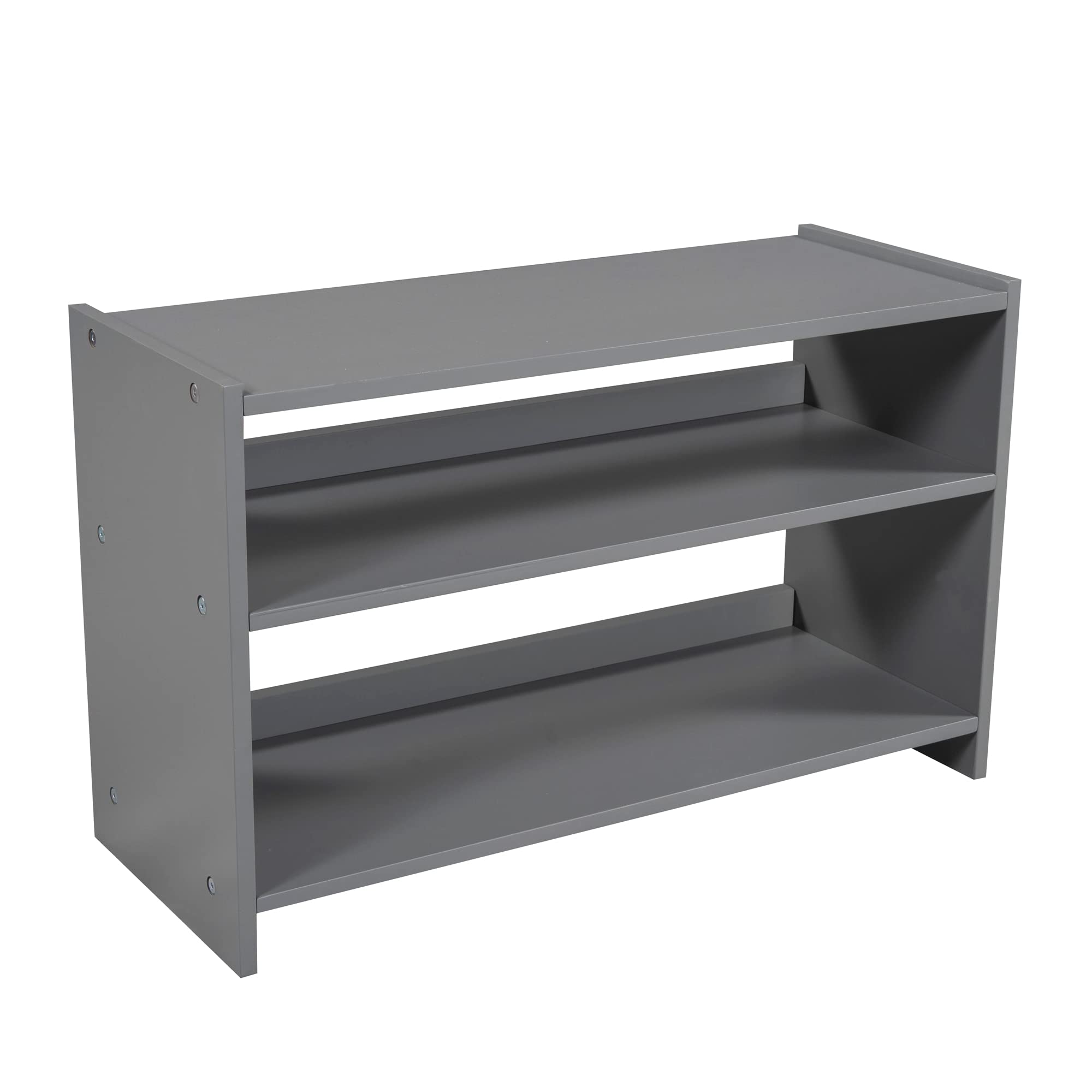 **Kids Twin Loft Bed with Ladder & Movable Shelves - Wooden Low Bunk Bed for Toddlers, Safety Guardrail & Chalkboard (Gray) - Perfect for Small Rooms & Shared Spaces**    *优化说明：*   - 核心关键词前置（Kids Twin Loft Bed）   - 突出材质（Wooden）、安全设计（Safety Guardrail）和功能（Chalkboard）   - 补充使用场景（Small Rooms & Shared Spaces）提升购买动机   - 结构清晰，符合SEO长度要求（约70字符）