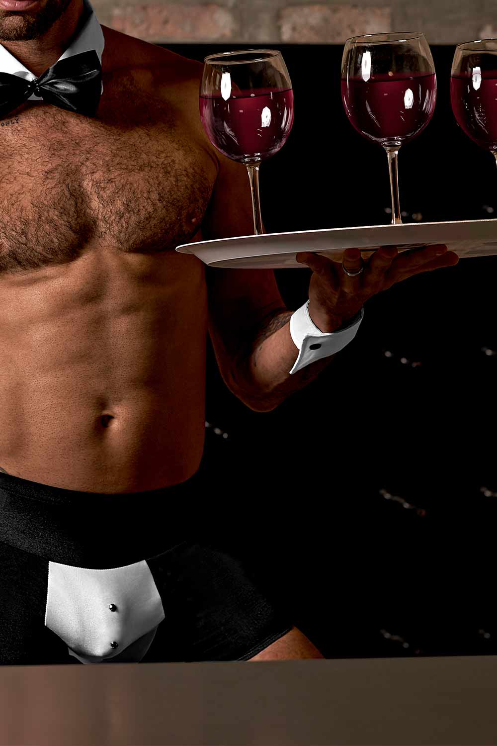 Sexy MAYORDOMO Costume - Elegant Butler Outfit for Cosplay, Halloween & Role-Playing Parties | Perfect for Themed Events & Adult Costume Parties
