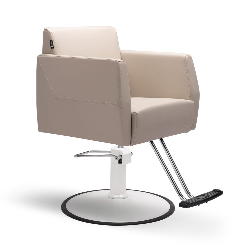Lanvain® Lea Styling Chair 108 - Professional Salon Hairdressing Chair with Adjustable Height & 360° Swivel - Perfect for Hair Salons, Barbershops & Home Styling Stations
