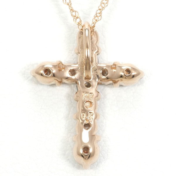 18K Pink Gold Diamond Necklace 0.5ct - Elegant Women's Jewelry for Anniversary, Wedding & Special Occasions