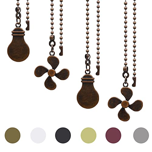4PCS-Red Bronze