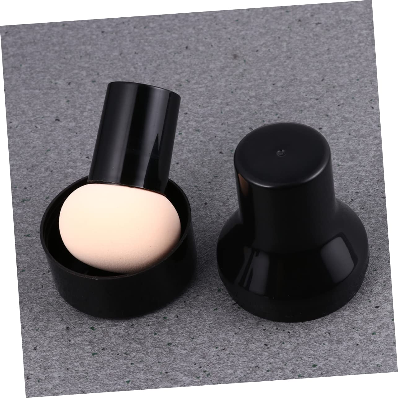 4PCS Makeup Sponge Blender Set with Handle - Lollipop Sponge Applicator for Foundation, Powder & Liquid Makeup - Soft Beauty Blender Sponge for Face & Body - Perfect for Professional Makeup Artists & Home Use