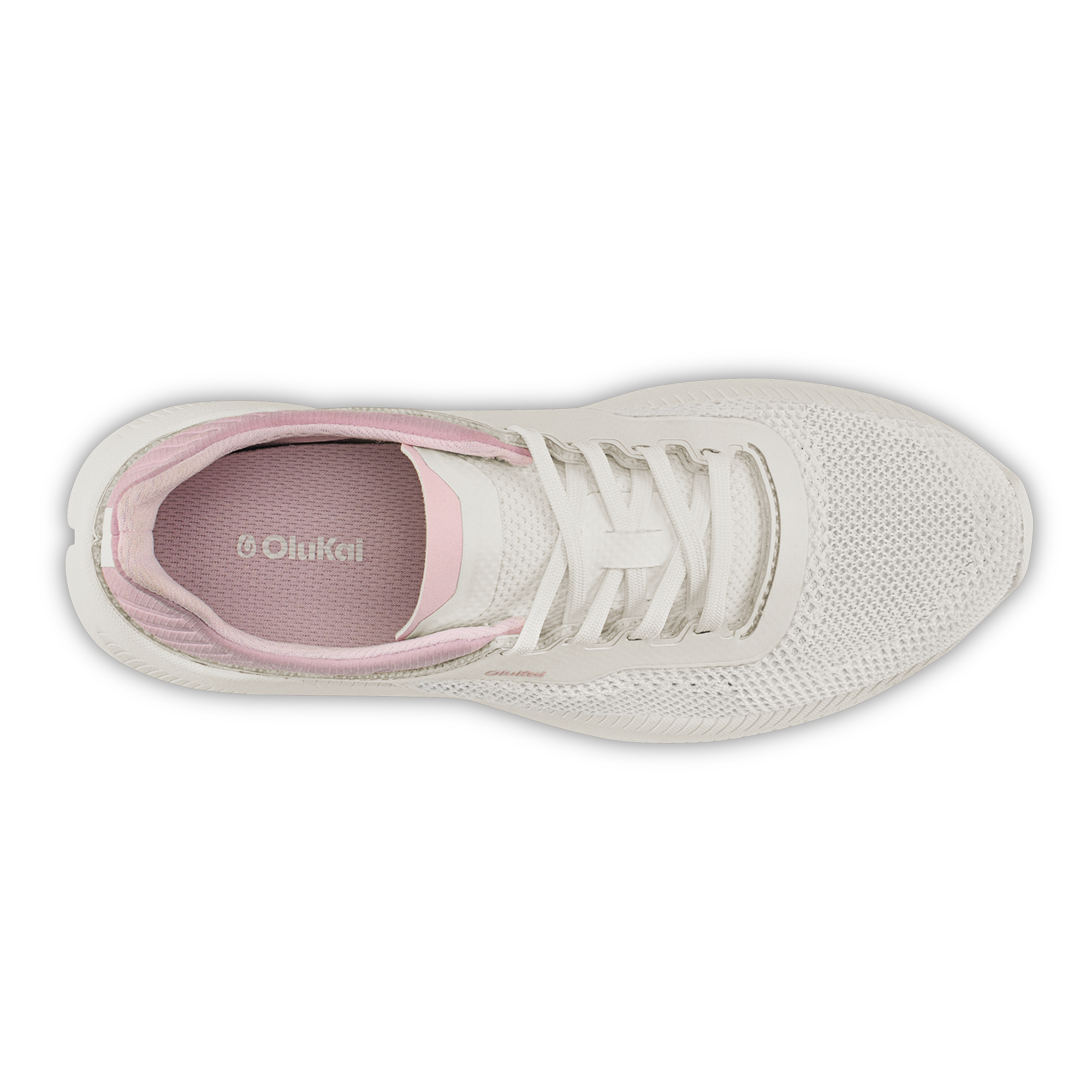 Island Hopper Women's Casual Sneakers - Bright White & Cotton Candy Color Block Design | Comfortable Walking Shoes for Travel, Work & Everyday Wear
