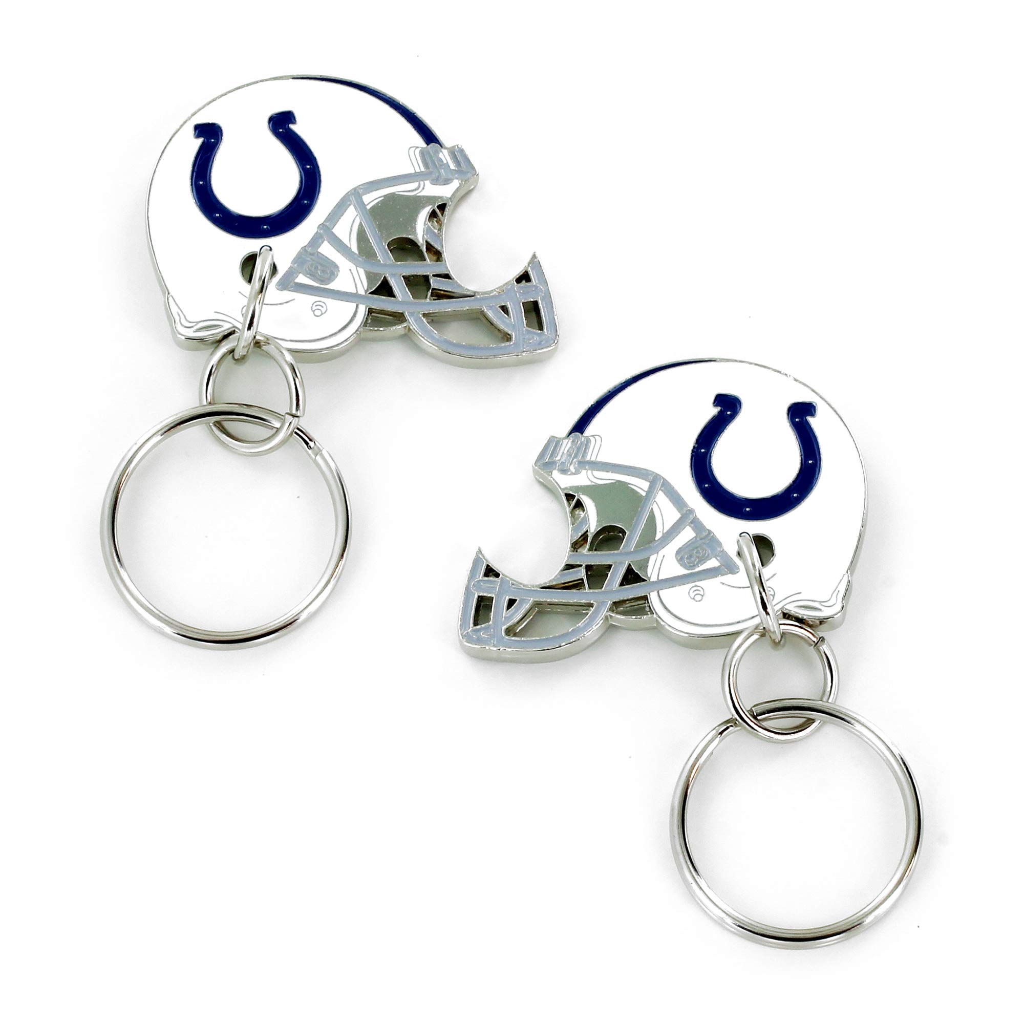 NFL 2-Sided Helmet Bottle Opener Keychain - Durable Beverage Bottle Opener with Keyring - Perfect for Keys, Bags & Purses - Great for Tailgating, Parties & Sports Events