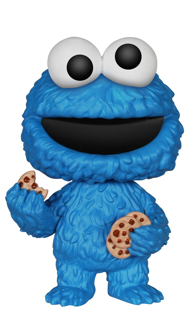 Funko POP TV: Sesame Street Cookie Monster Collectible Vinyl Figure - Perfect for Fans, Display & Gift Giving