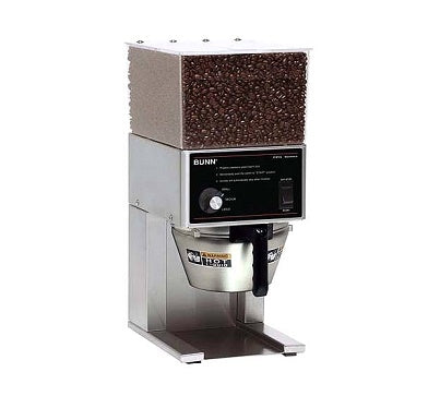 Bunn FPG Commercial Coffee Grinder 220V - Heavy Duty Espresso Grinder for Cafes, Restaurants & Offices - Fast & Consistent Grinding for Fresh Coffee Beans