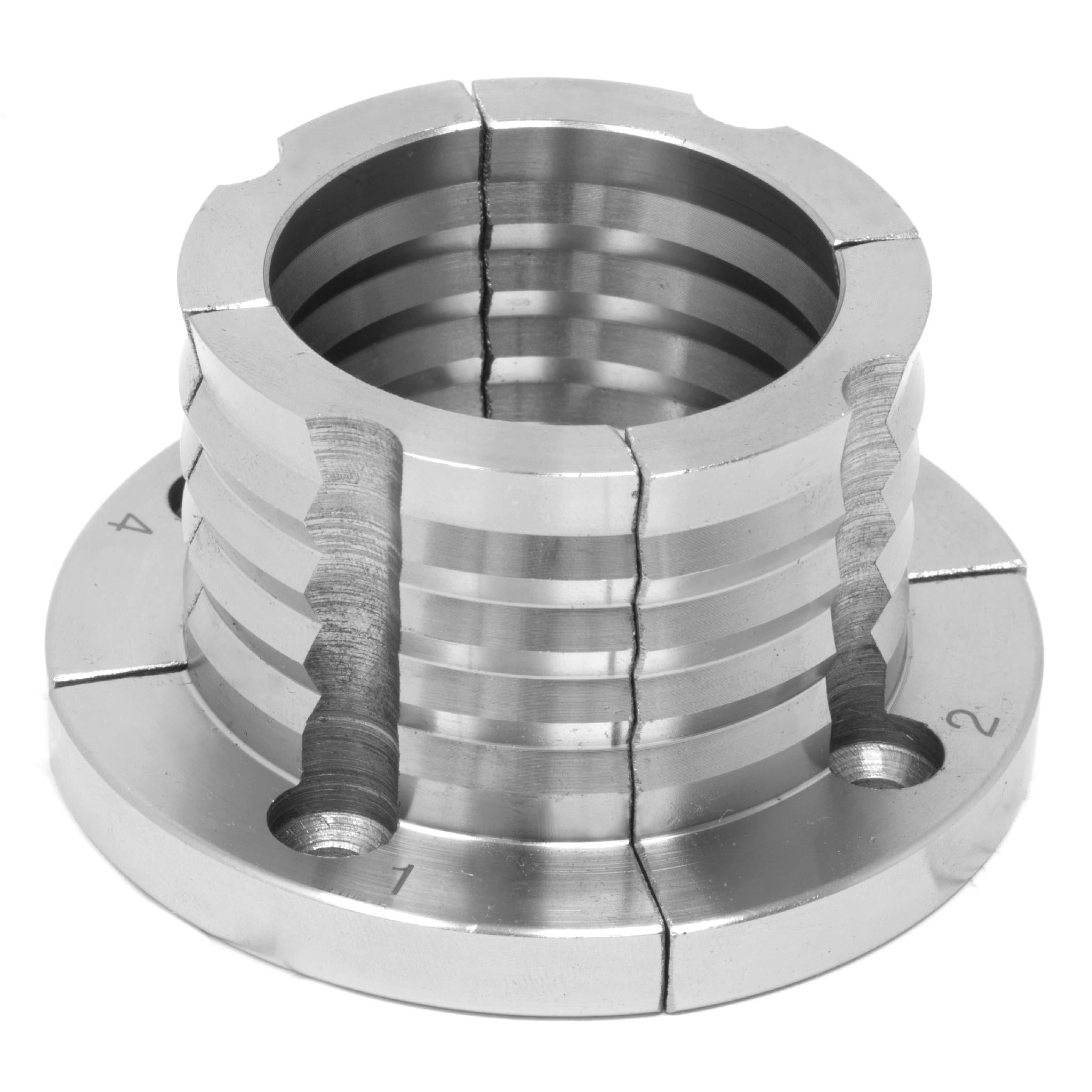 WEN LA436G 1.5 Inch Double Grooved Lathe Chuck Jaws - High Precision Replacement Parts for Metalworking & Woodturning - Perfect for DIY Projects & Professional Workshops