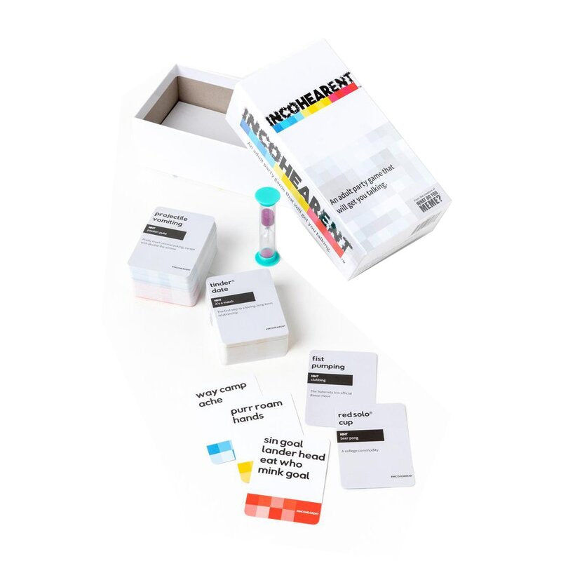 Incohearent Party Card Game - Fun Family & Friends Guessing Game for Adults - Perfect for Game Nights, Parties & Social Gatherings