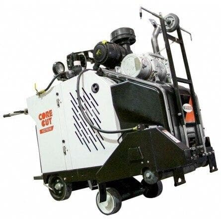 CC7574DKV Walk Behind Concrete Saw - Heavy Duty Gas Powered In-Line Saw for Cutting Concrete, Asphalt & Masonry - Ideal for Construction, Road Repair & DIY Projects