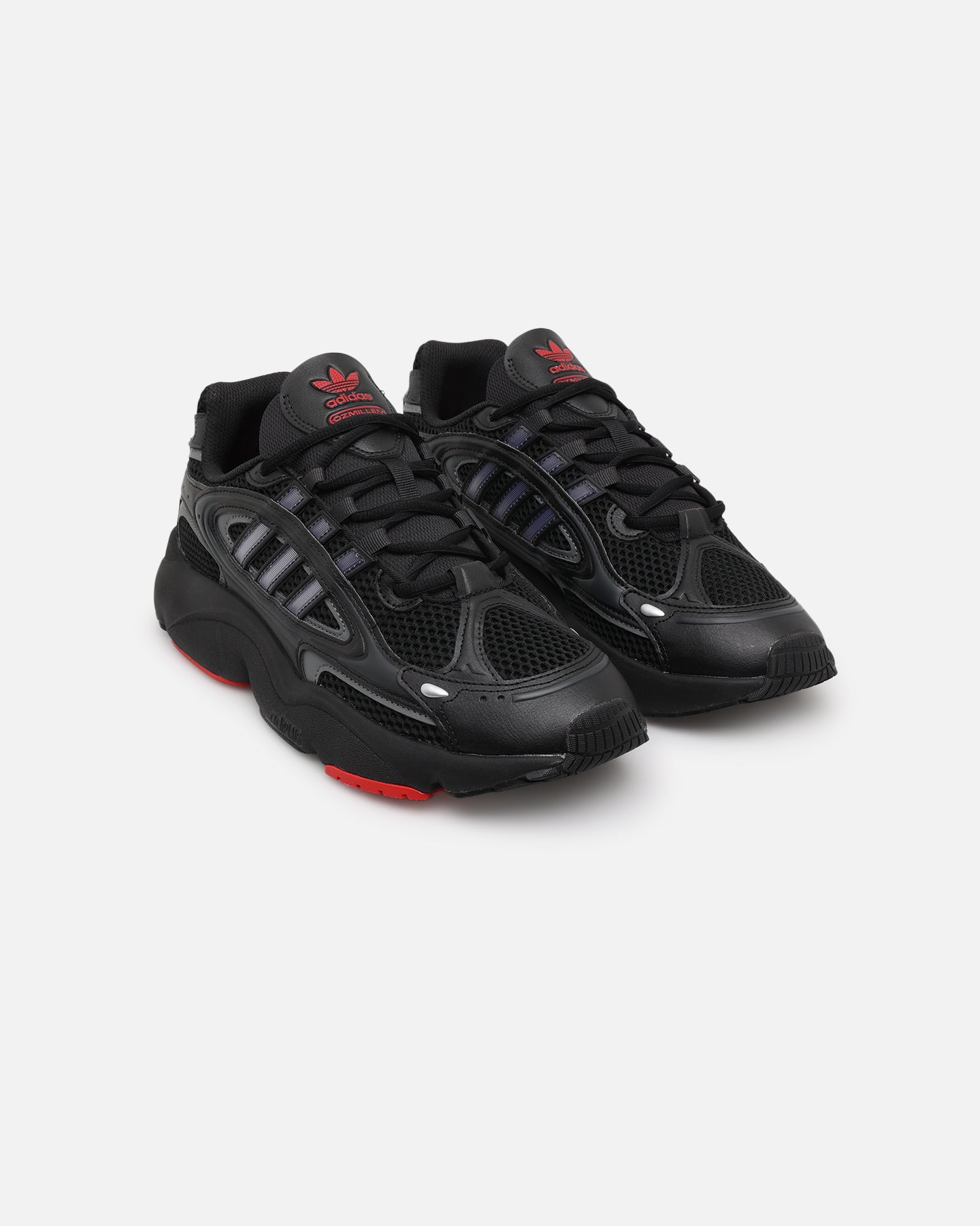 Adidas Ozmillen Black Running Shoes for Men - Lightweight & Comfortable for Jogging, Gym Workouts & Daily Wear