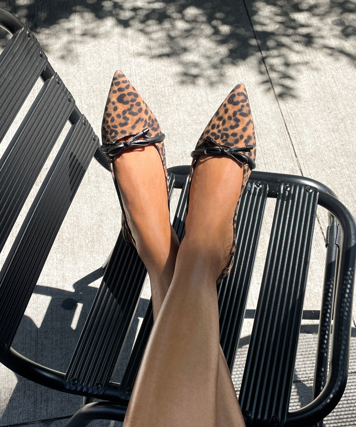 PAYGE Women's Leopard Print Suede Flats - Comfortable Slip-On Loafers for Casual Wear, Office & Everyday Outfits