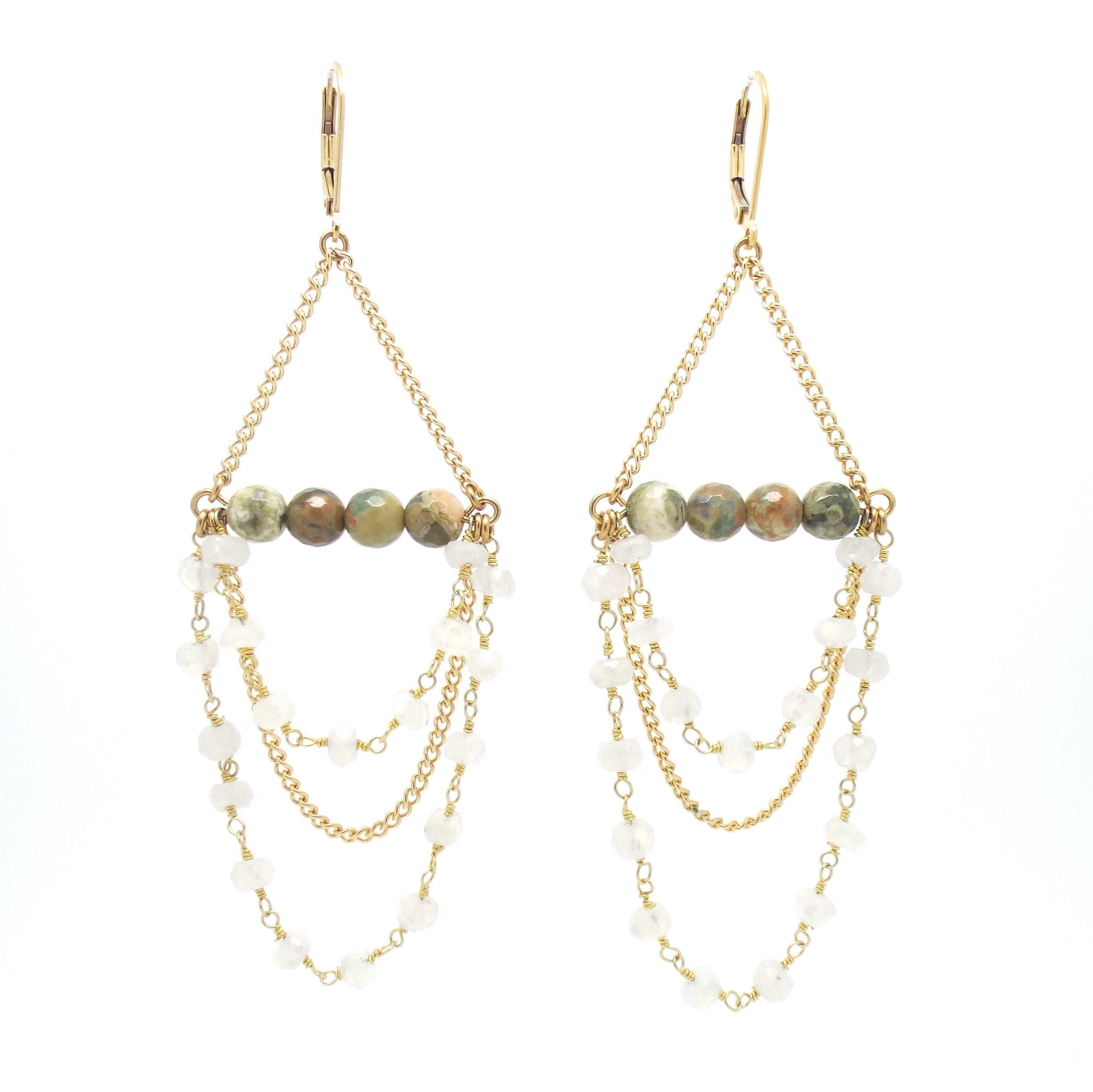 Lebialem Highland Earrings - Handmade African Tribal Jewelry for Women | Perfect for Weddings, Parties & Cultural Events