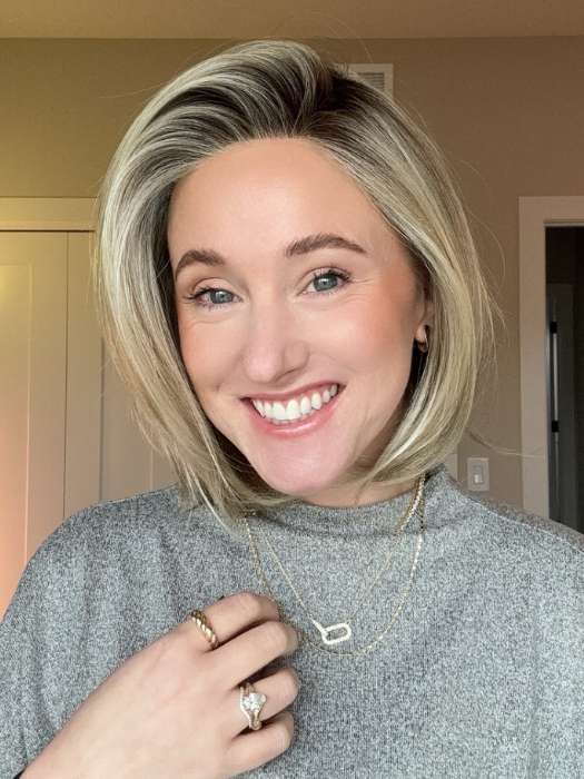 Premium Synthetic Lace Front Wig - Hand-Tied Human Hair-Like Wig for Women | Natural Look for Daily Wear, Cosplay & Special Occasions