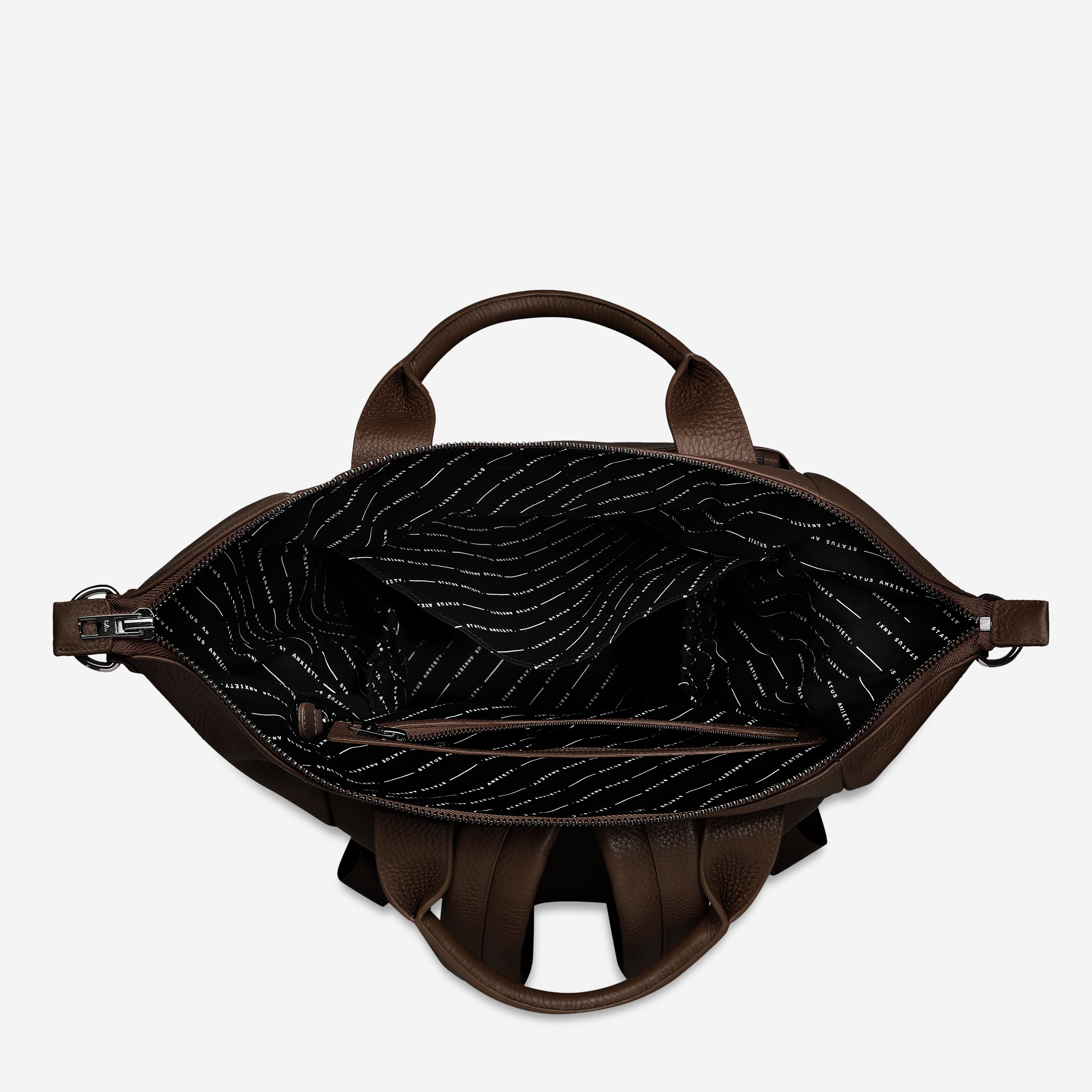 Comes In Waves Bag Cocoa - Stylish and Durable Crossbody Bag for Women | Perfect for Travel, Shopping, and Everyday Use