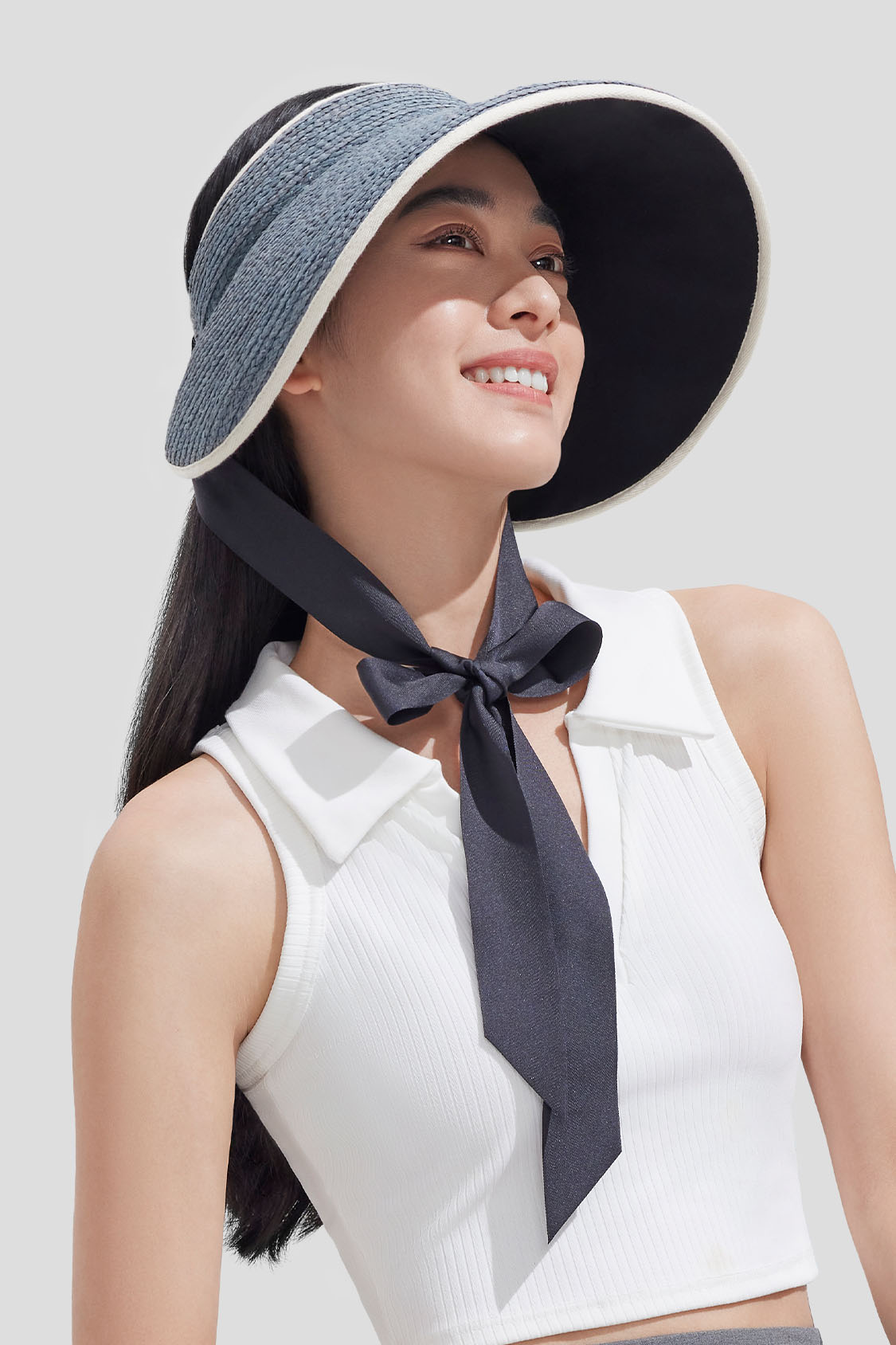 Oasys Women's UPF50+ Sun Protection Straw Hat - Wide Brim Beach Hat for Summer, Outdoor, Gardening & Travel