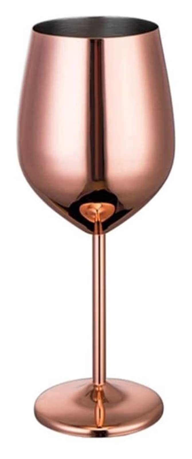 Stainless Steel Wine Glass Set - Elegant Champagne, Coffee & Whiskey Goblets in Silver, Rose Gold - Perfect for Parties, Bars & Kitchen Use