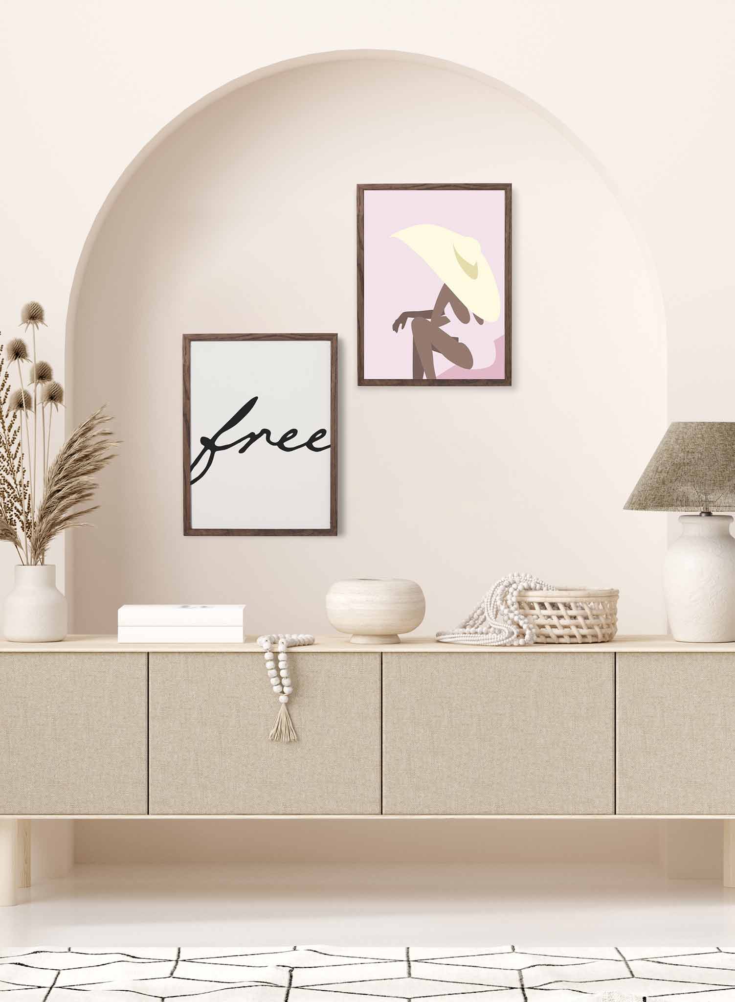 Poolside Diva Poster - Stylish Summer Wall Art Decor for Beach House, Pool Party & Tropical Themed Rooms - Perfect for Bathroom, Bedroom or Outdoor Patio
