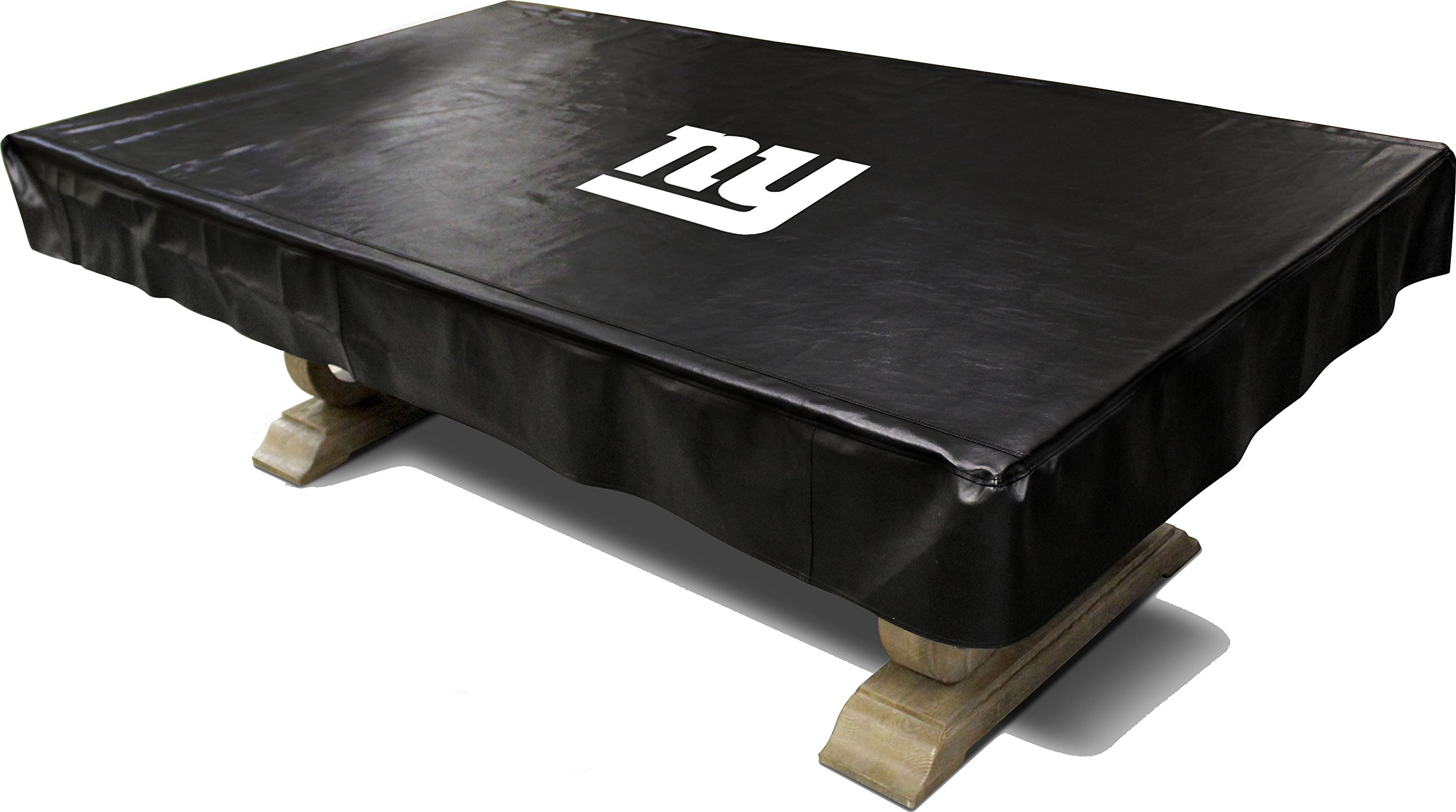 New York Giants 8-Foot Deluxe Pool Table Cover - Waterproof & Durable Billiard Table Protector for Indoor/Outdoor Use - Perfect for Game Rooms, Bars & Man Caves