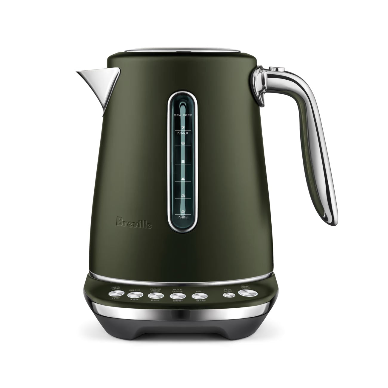 Breville Smart Kettle Luxe - Fast Boiling Electric Kettle with Temperature Control & Keep Warm Function - Perfect for Tea, Coffee & Pour Over Brewing at Home or Office