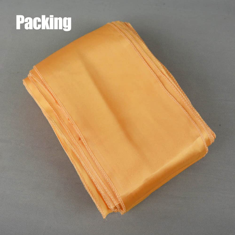 50PCS Wedding Chair Sashes - Rose Gold Satin Ribbons 7x108 inch for Banquet, Party, Hotel & Restaurant Decor - Elegant Chair Bows for Ceremony, Event & Wedding Decorations (Perfect for Chair Backs, Table Centerpieces & Venue Accents)