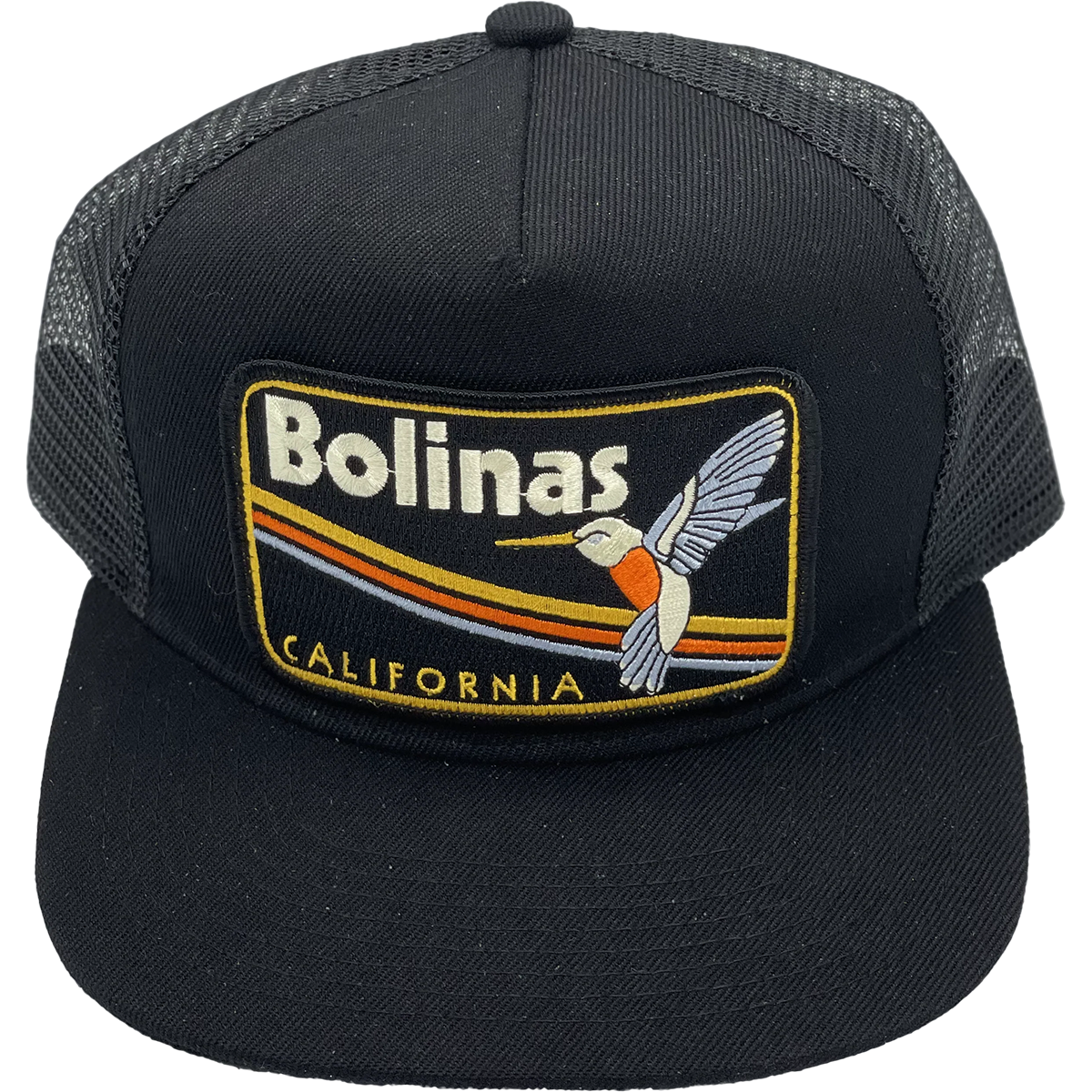 Bolinas Hummingbird Trucker Hat - Stylish Adjustable Baseball Cap for Men & Women - Perfect for Outdoor Activities, Hiking, and Casual Wear