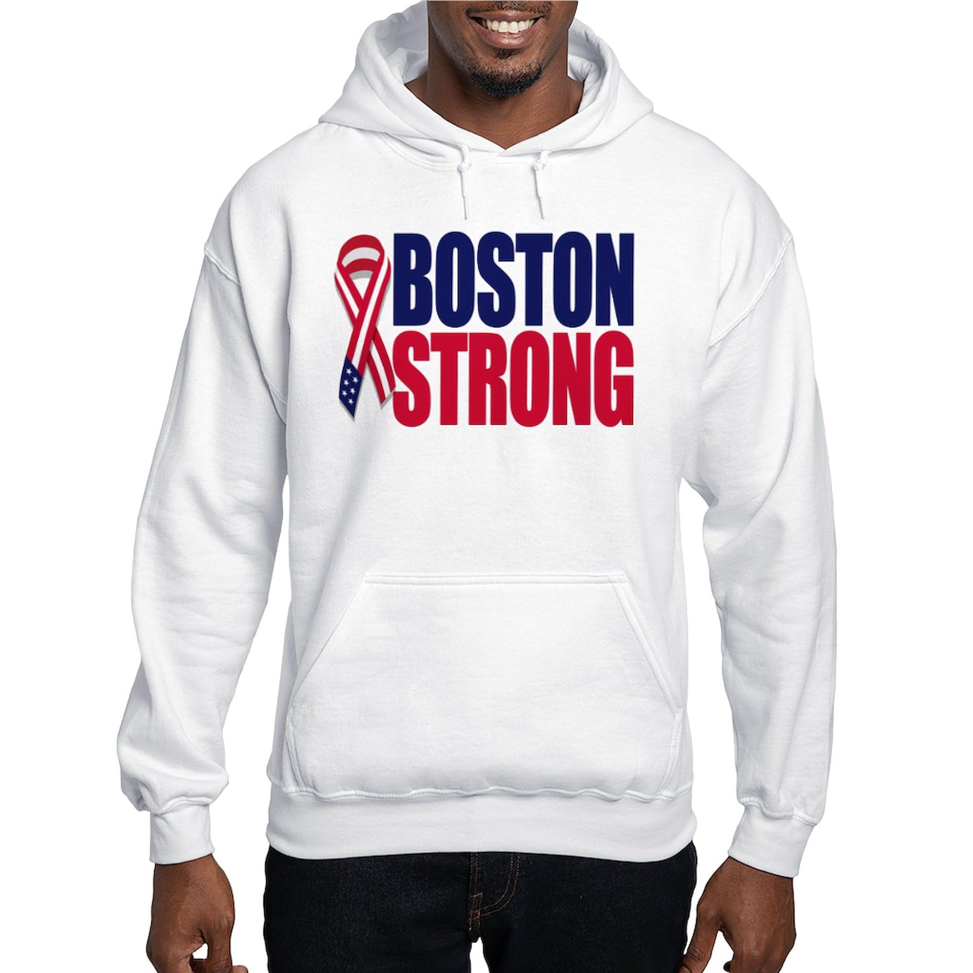 Boston Strong Hoodie - Men's Light Fit Sweatshirt for Casual Wear