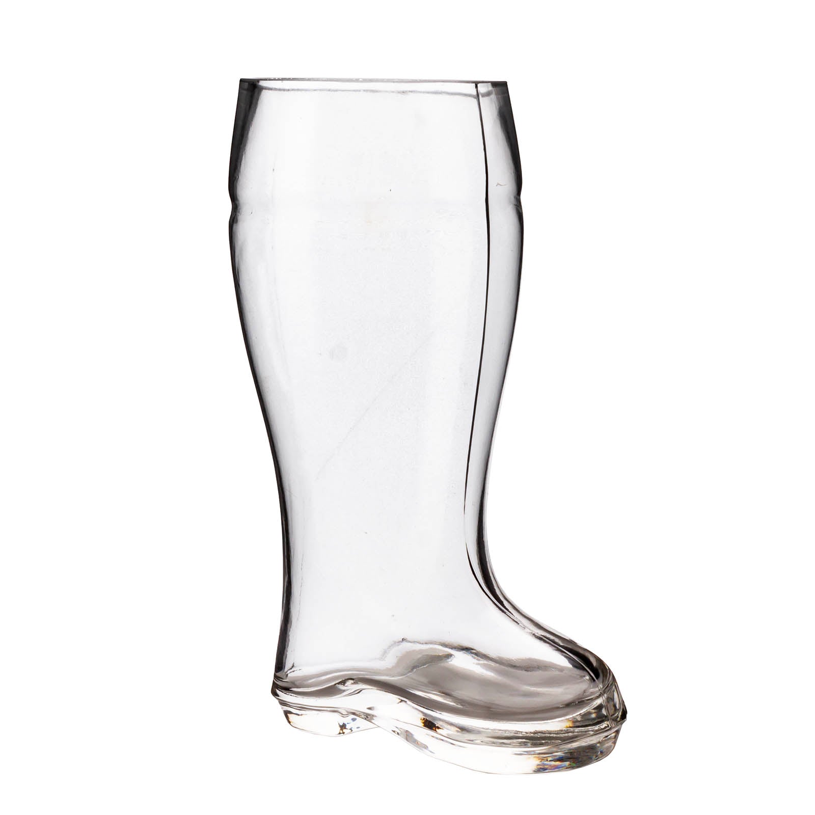 BarConic® 26 oz Glass Beer Boot - German Style Beer Mug with Handle - Perfect for Oktoberfest, Parties & Gifts - Great for Beer Lovers & Collectors