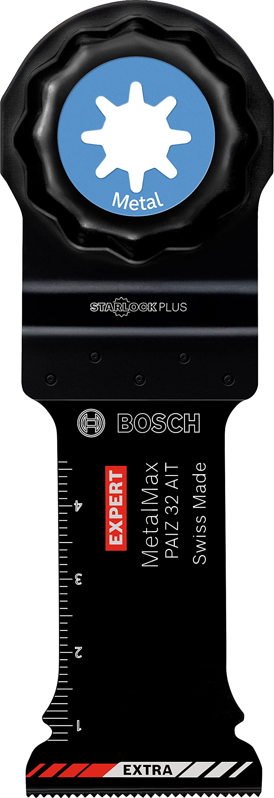 Bosch Professional 10-Pack Expert MetalMax PAIZ 32 AIT Oscillating Multi-Tool Blades - 32mm Width for Metal Cutting - Perfect for DIY, Construction, and Renovation Projects