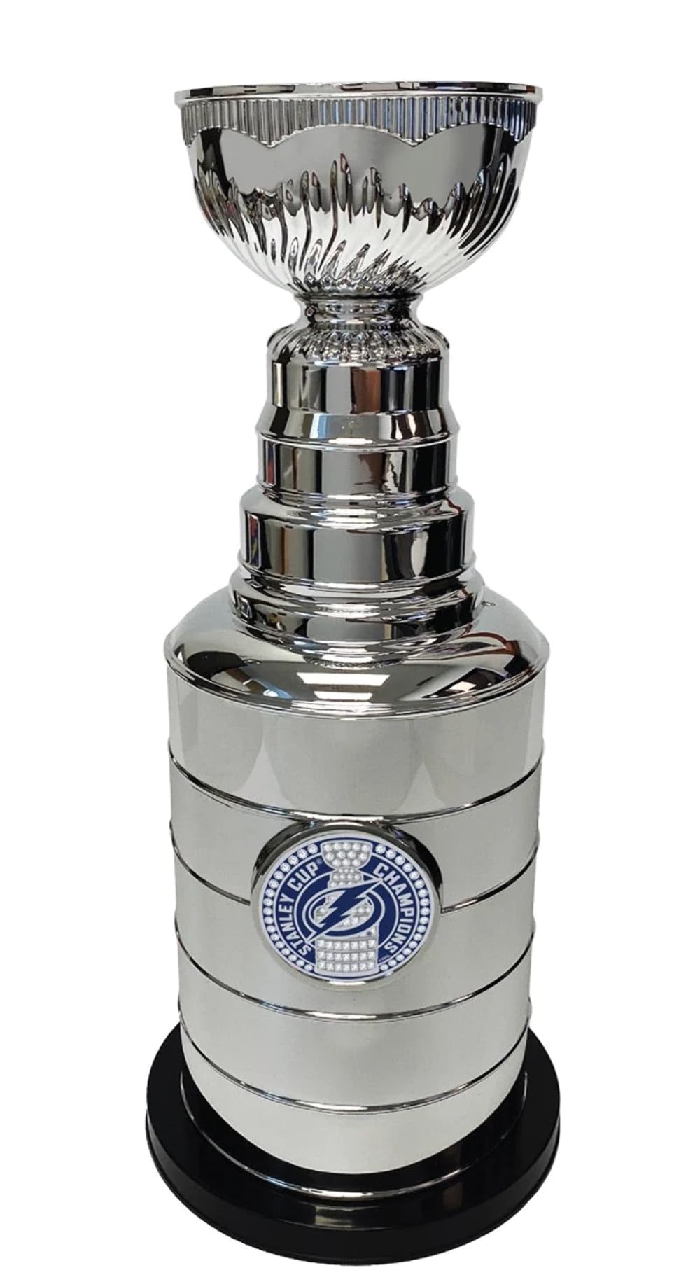 Tampa Bay Lightning Stanley Cup Coin Bank - Sports Decor with Trimflexx - Perfect for Hockey Fans & Collectors - Great Gift for NHL Enthusiasts