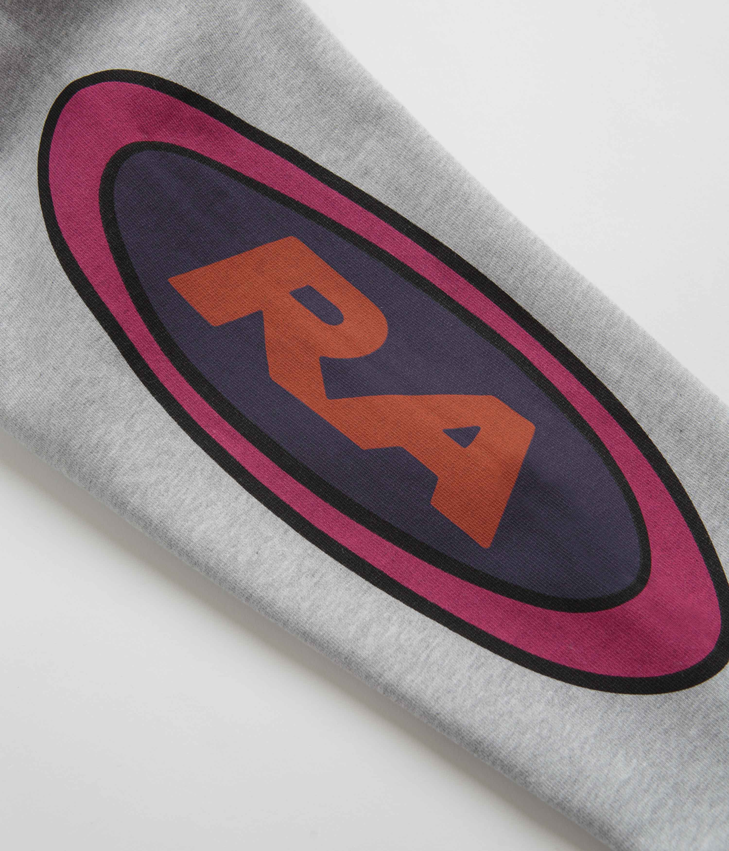 Parra Loudness Crewneck Sweatshirt - Heather Grey Unisex Pullover | Streetwear Fashion for Men & Women | Perfect for Casual Wear, Gym & Outdoor Activities