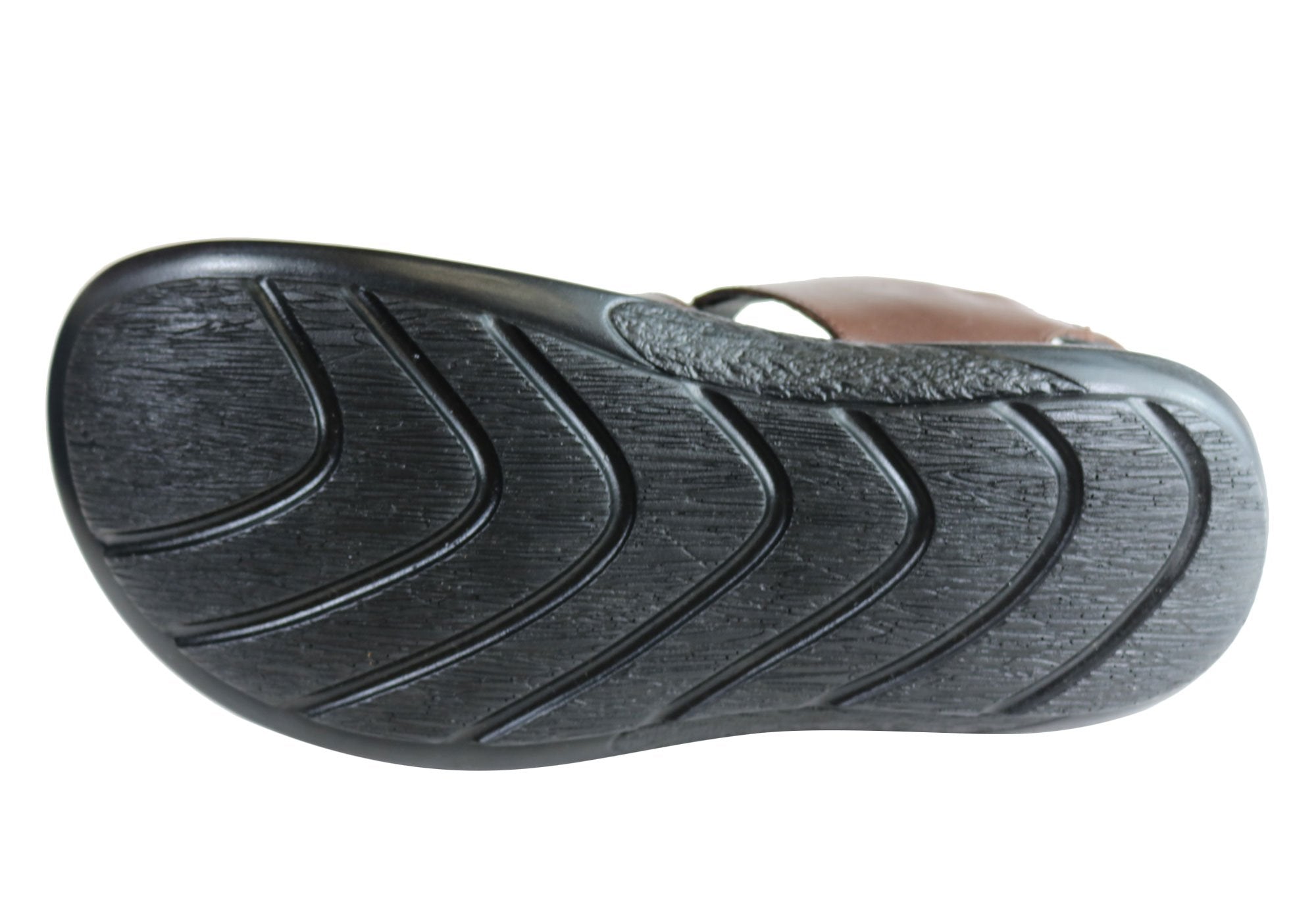 Savelli Kain Men's Leather Comfortable Cushioned Sandals - Handmade in Brazil - Perfect for Beach, Vacation & Summer Outdoor Activities