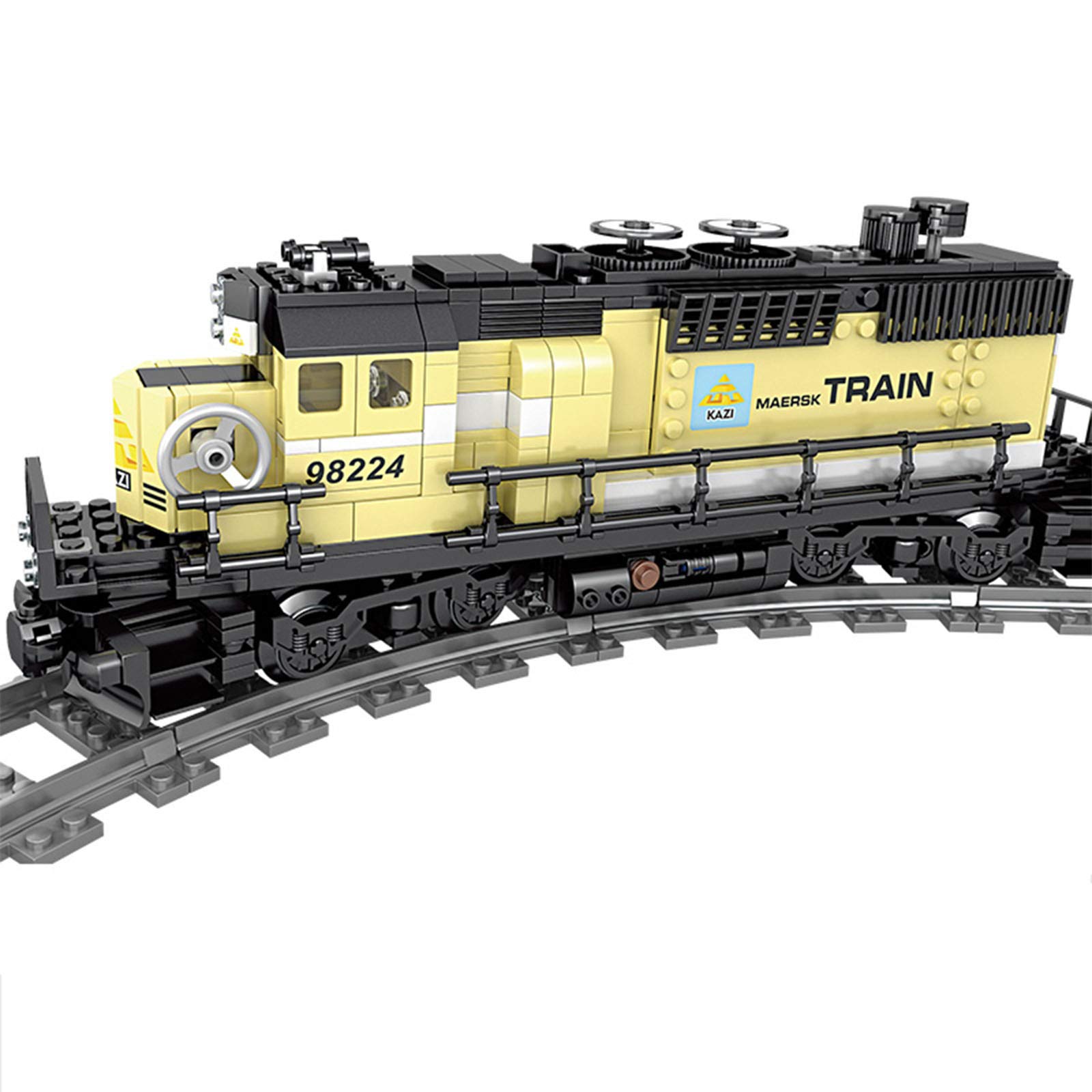 903+ Pieces City Railway Train Building Blocks Set with Light & Music | Compatible with Lego | STEM Educational Toy for Kids | Perfect for Creative Play & Train-Themed Birthday Gifts