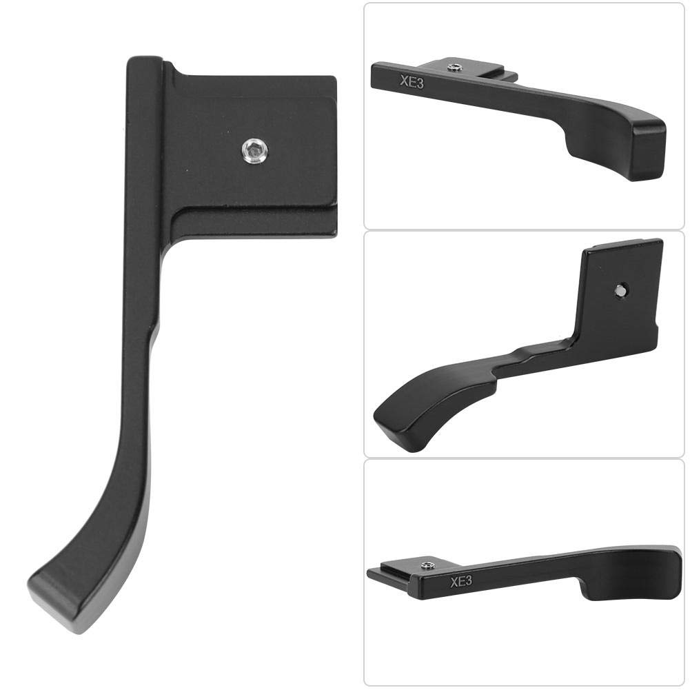 Fujifilm X-E3 Aluminum Alloy Thumb Grip - Ergonomic Black Hand Grip for Enhanced Camera Control, Perfect for Travel & Street Photography