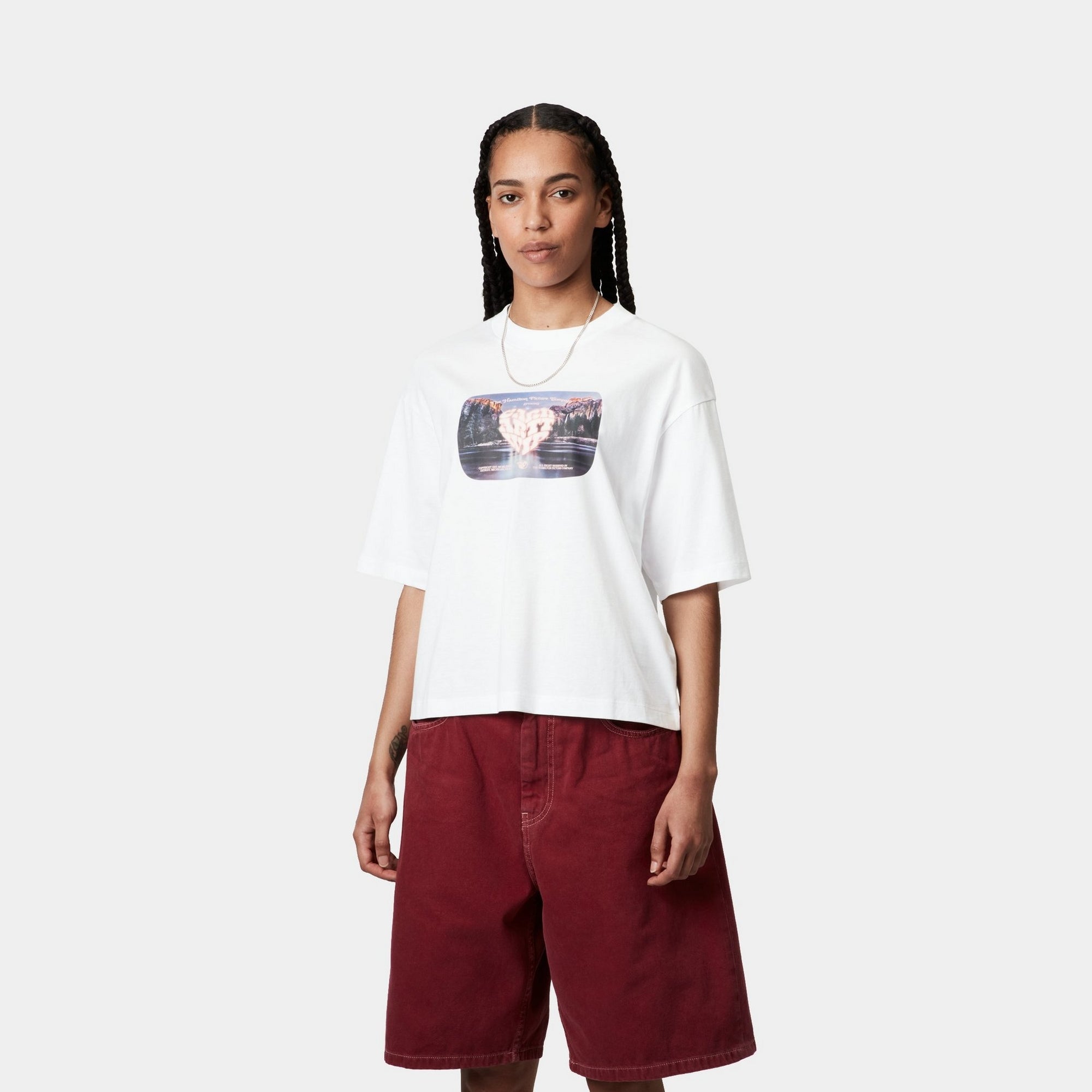 Best Women's Greatest Flicks Graphic T-Shirt | White Cotton Tee | Casual Wear, Movie Night Outfit, Gift for Film Lovers