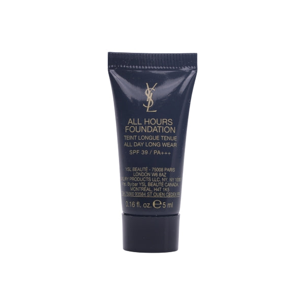 YSL All Hours Foundation 5ml - Long-Lasting Full Coverage Liquid Makeup for Flawless Skin | Perfect for Daily Wear & Special Occasions